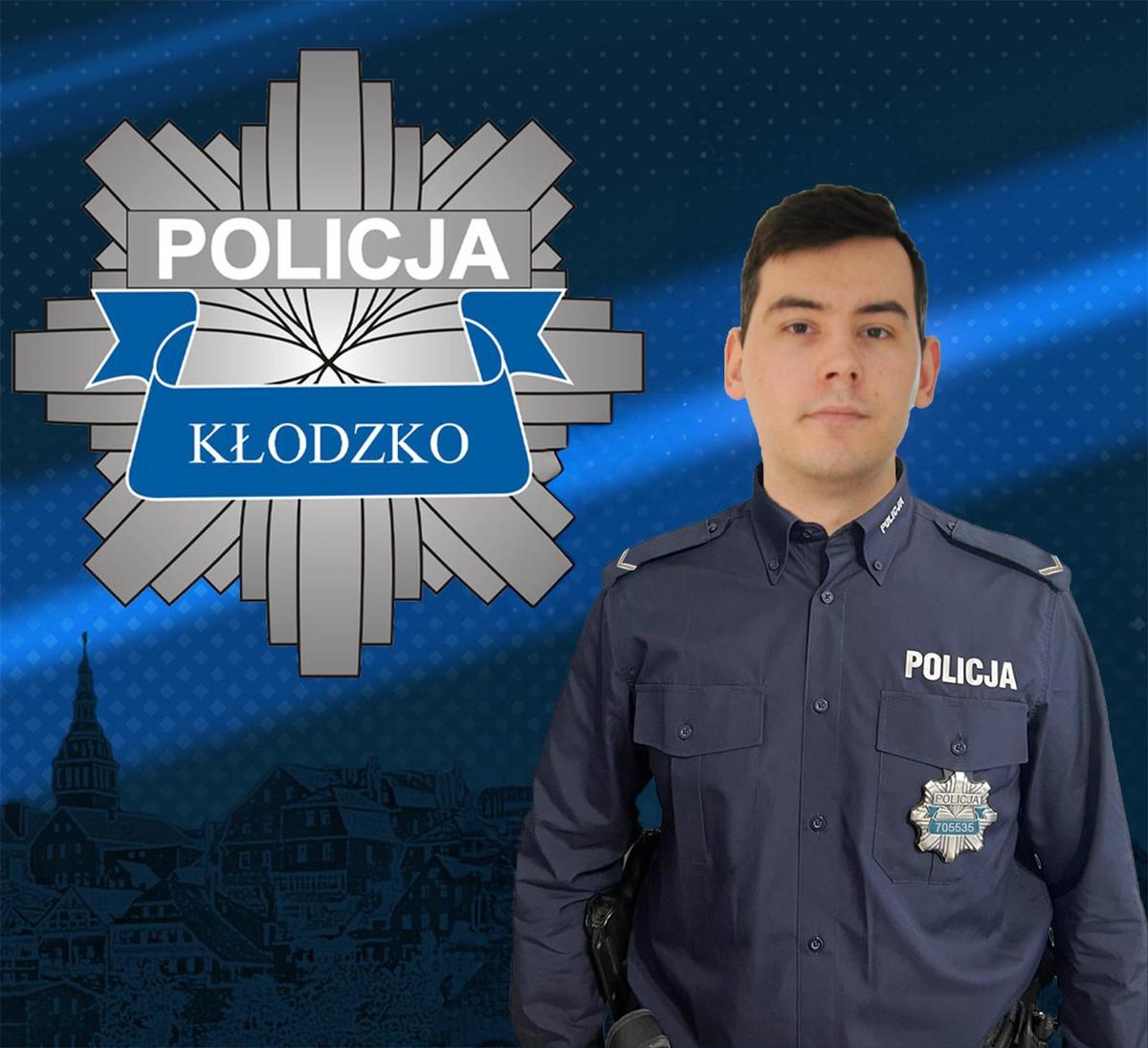 Piotr Słowik - rejon nr 10 KP Nowa Ruda Posterunek Policji w Radkowie