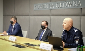 Odprawa kadry kierowniczej polskiej Policji podsumowująca 2021 rok