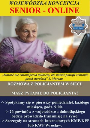 JUŻ W NAJBLIŻSZY PONIEDZIAŁEK SPOTKANIE POLICJANTÓW Z SENIORAMI