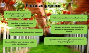 Praca za granicą – zadbaj o swoje bezpieczeństwo!