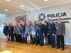 Mianowanie na wyższe stopnie policyjne to zaszczyt i docenienie zaangażowania policjantów w wykonywanie obowiązków służbowych