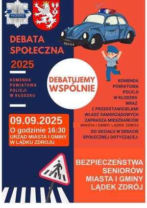 plakat debaty