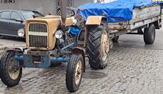 Bez hamulców i z ładunkiem węgla ruszył w trasę. Policjanci przerwali niebezpieczną podróż.