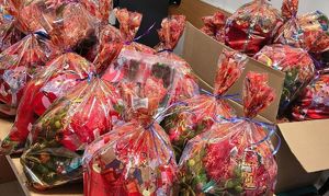 worki ze słodyczami