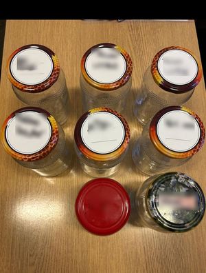 zabezpieczone słoiki