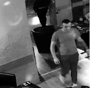 zarejestrowana osoba -mężczyzna na monitoringu