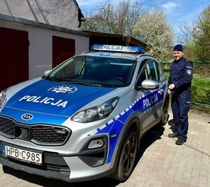 Wzorowa postawa dzielnicowego po służbie-szyba reakcja i zatrzymanie nietrzeźwego kierowcy