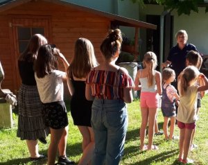 Dzielnicowi w trosce o bezpieczeństwo najmłodszych mieszkańców przeprowadzili spotkanie prewencyjne na terenie Podtynia